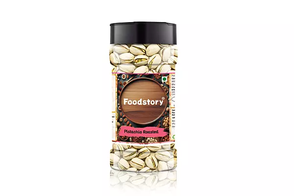 Foodstory Roasted & Salted Pistachios – Perfectly Crunchy & Savoury - 200gm